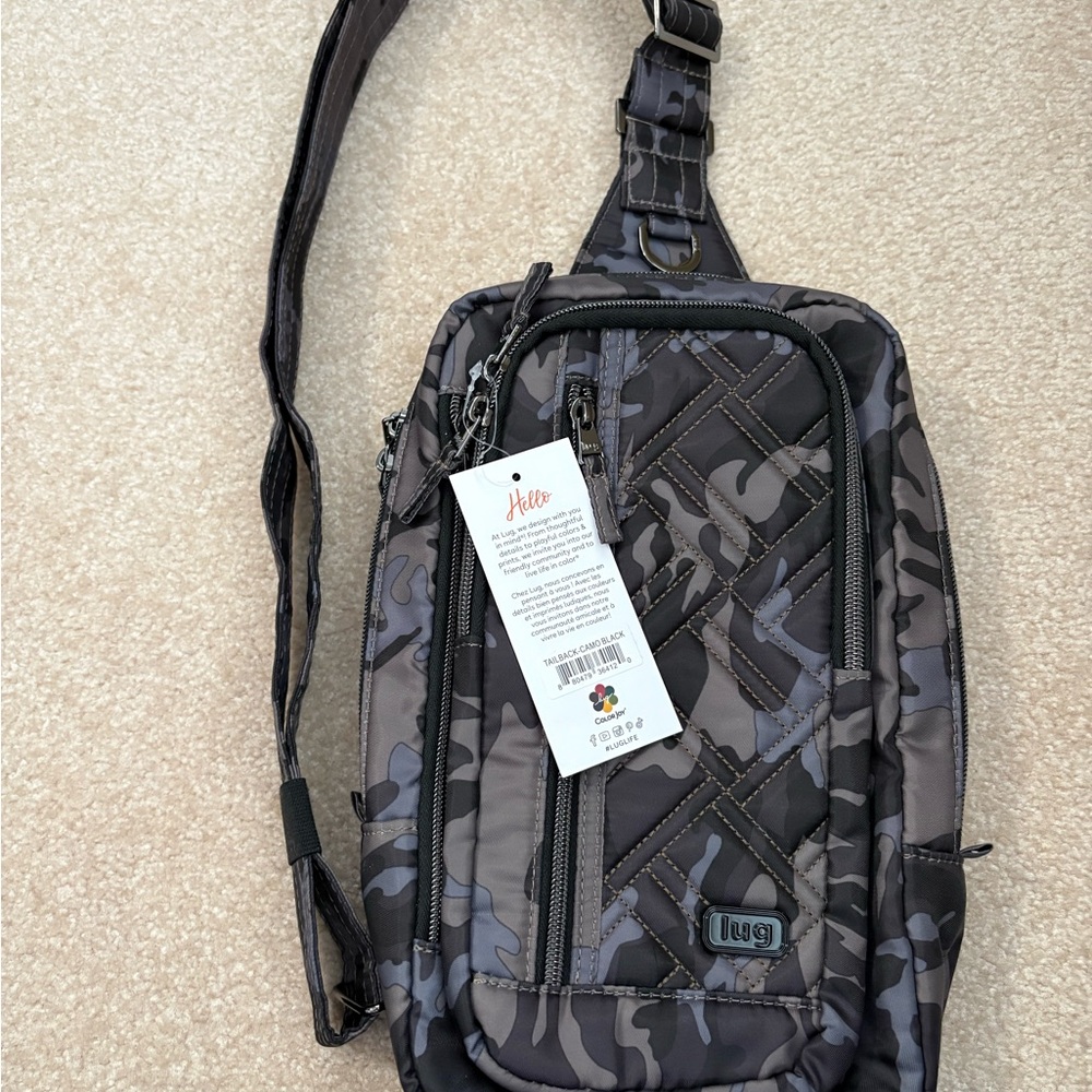 Lug Tailback Camo black